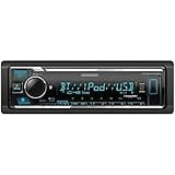 KENWOOD KMM-BT332U Bluetooth Single DIN Car Stereo with USB Port, AM/FM Radio, MP3 Player, Multi Color LCD, Detachable Face, Built in Amazon Alexa, Compatible with SiriusXM Tuner