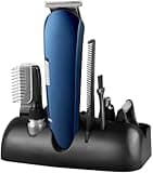 DAXXIN Hair Cutting Tool, Beard Trimmer Hair Clippers Kits for Men, Multifunctional Suit Electric Trimmers Grooming, Hairdressing Scissors Head Hair Cutting Kits for Hair, Nose, Beard