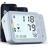 Double love Blood Pressure Monitors for Home Use with 2 Size Cuff(8.7-16.5'' & 15-21.7'' Extra Large Blood Pressure Cuff), 2x120 Memory, with USB Cable and 4 aa Batteries(Blue)