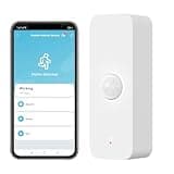 WiFi Motion Sensor, Smart Motion Detector for Home Security, Wireless Motion Sensor App Remote Monitor, Voice Command Compatible with Alexa. 1 Pack