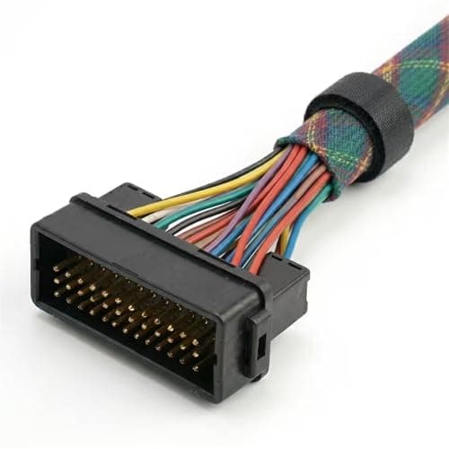 Automotive Harness Drive Plug Connector, 6-Pin Extension with Pre-Crimped Wires for Dash Control Panel for X2-JGVJAB-AIOJVK30