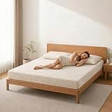 Full Size Memory Foam Mattress, 8 Inch Bed Mattress in A Box with Cooling Green Tea Gel, Pressure Relief with Medium Firm Support, 75''L x 54''W, 37.3 pounds White(B8-1) (10 Inch, Twin)