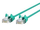BELKIN CAT6 Slim 28AWG Cable -Green -1FT