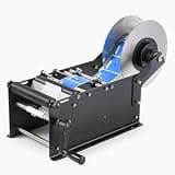 YQDDM Manual Labeling Machine, Lable Round Bottle,Label Width 10-110mm, Length 10-300mm, Diameter 15-120mm Height Less Than 200mm