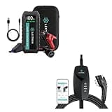 Lectron Bundle - Portable Level 1 J1772 EV Charger & 4000A Car Battery Jump Starter with 60W USB-C Port