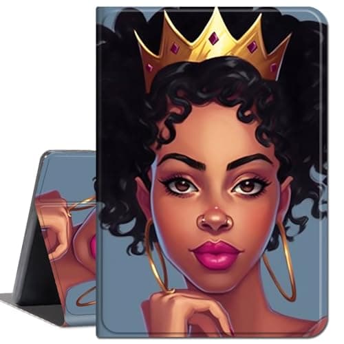 Case for All-New Kindle Scribe (10.2 inch, 2022 Release),Slim Lightweight Smart Shell Stand Cover with Auto Wake/Sleep Cases for Kindle Scribe 10.2",Women Black Queen