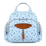 ANKICK Floral Diaper Bag Backpack Travel Baby Bag for Mom Diaper Purses for Women
