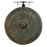 The Great Mother Tesla Gongs on Stands - Includes Gong, Mallet, & Stand/Clear, Beautiful, & Deep Tone