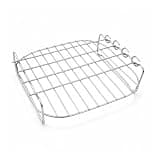 Stainless Steel Air Fryer Rack - Reusable Elevated Stand For Basket, Chicken Fries, Vegetables