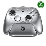GameSir G7 Pro Wired Controller for Xbox Series X|S, Xbox One, Wireless Gamepad for PC&Android with TMR Sticks, Hall Effect Analog Triggers, 1000Hz Polling Rate, 3.5mm Audio Jack - Silver