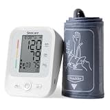 Sinocare Upper Arm Blood Pressure Monitor, Large 4-Color Backlit LCD, Dual User 120 Memory, Wide-Range Cuff 8.6 – 16.5 Inches
