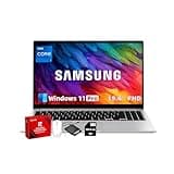Samsung 15.6 Laptop Computer, Intel 10-Core 7 150U, Win11 Pro, Free Office 365 for The Web, 16GB RAM, 512GB SSD, 256GB SD Card, Backlit KB, 15.6" FHD Anti-Glare Display, Fingerprint