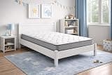Twin Mattress, Foam Mattress, 6 Inch Mattress with Bamboo Cover, HD Foam Core, Quilted All Foam Design, Made in USA, Twin Size Sleep Surface for Everyday Rest