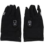 Omquot Electric Heaters Instant Heating Effective 5 Heat Levels for Outdoor Winter Sports Suede Fabric (Black)