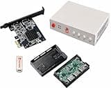 D DICHEN 75T DMA Card (Pre-flashed Basic Firmware) + 2K 144Hz DP DMA Fuser + MAKCM V2 ESP32 Board with Mouse Emulation, USB Drive with Full Beginner Tutorials Included