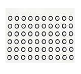Optical Tracking 3D Scanner Marker, 3D Scanning Dots/Stickers, for 3D Scaning and Optical Tracking for Complex Details(Inner 2 Outer 4mm(2000))