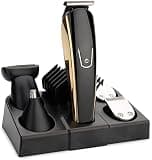 DAXXIN Hair Cutting Tool, Cordless/Corded Hair Cutting Kit Trimmer Kit, Professional Barber Kit Five in One for Men and Women Family