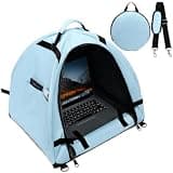 Universal Laptop Sun Shade & Privacy Cover Hood Foldable Laptop Bags 13-16 Inches Anti-Glare Shield Tent for Working Outdoor Travel Blocks Sunlight & Water Resistant