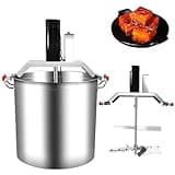 40L Electric Mixer with Heating, Variable Speed & Scraper, Commercial Kitchen Equipment for Jam, Sauce & Soup