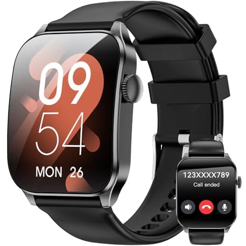 Haulvean Curve Smart Watch for Men Women, 1.91" Smartwatches with 120+ Sport Modes, Fitness Tracker with Bluetooth Call, Heart Rate, Waterproof Activity Tracker Smartwatch for iOS Android Phones