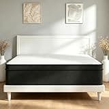 Queen Mattress, 10 Inch Medium Firm Hybrid Bed, Independent Pocket Springs & High Density Foam, Cool Breathable Pressure Relief, Strong Edge Support