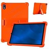 for Onn 8.1" Core 2026 Tablet Case 8.1Inch, Shockproof Four Corner Airbag Protection,Soft Silicone Edge Cover with Built-in Stand,Heavy Duty Protective Sleeve for Onn 8.1" Core,Orange