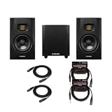 ADAM Audio T7v Pair Plus T10s 10 Subwoofer (7 Items)