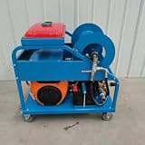 Pipe Cleaning System Industrial Sewer Jetter Machine Hydro Jet Drain Cleaner High Pressure Equipment for Sewer Pipeline Cleaning Work