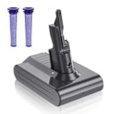 Uionvot Replacement for Dyson V7 Battery Compatible with Dyson 229687 225403 SV11 V7 Motorhead Animal Absolute Fluffy Trigger Cordless Vacuum Cleaners