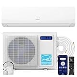 DELLA Serena 22 SEER2 18000 BTU Smart Wifi Mini Split Heat Pump Works with Alexa, Energy Star 1.5 Ton Pre-Charged 230V Ductless AC Unit Inverter System for Rooms up to 1000Sq.Ft, 16.4ft Install Kit