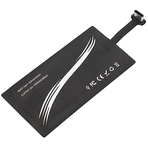 Eboxer USBC Wireless Charging Receiver, Compatible Coil Module for Smartphone with Fast Charging, TypeC Adapter for Fast Wireless Receiver Pad