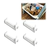 msyWicWhi Storage Basket Adapter Compatible with Stokke Tripp Trapp Compatible with IKEA Trofast, High Chair Storage Organizer Basket Holder Under Chair Storage Rack 4Pcs