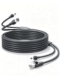 CERRXIAN 2 in 1 for Starlink Mini Ethernet Cable 16.4FT, Starlink Mini Power Cord & RJ45 Ethernet Cable, Gigabit Data Waterproof Starlink Mini Accessories for RV, Boat, Van, Outdoor Use