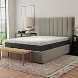12" Gel Cooling Memory Foam Mattress with Edge Support and Air Grid Base – Cal King Split Head, Adjustable Friendly