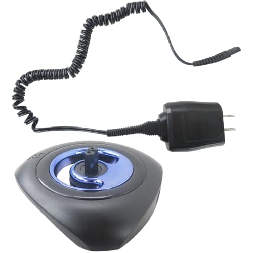 Qblahip New Shaver Charger and Charging Stand Build-in Short-circuit Protection IC for Br-aun Series 3 3030, 3040, 3045, 3050cc, 3070cc, 3080, 3090cc