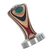 Coffee Tamper | Stainless Steel Flat Base Tamper - Calibrated Coffee Espresso Press, Weighted Espresso with Wood Handle51mm 53mm 58mm