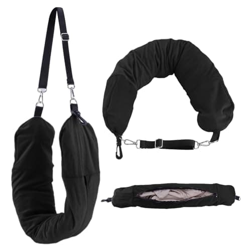 NEXAVKPR Stuffable Neck Pillow Travel with Clothes Fillable Storage Bag Case Cover for Stuffable Storage Bag with Clothes