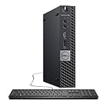 Dell OptiPlex 7060 Mini Desktop Business PC, Intel Core 8100, 8GB RAM, 256GB SSD, USB Type-C, WiFi, Keyboard, Mouse, Windows 11 Pro Tiny Desktop Computer (Renewed)