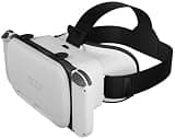 Orzly VR Headset Designed for Nintendo Switch & Switch OLED Console with Adjustable Lens for a Virtual Reality Gaming Experience and for Labo VR - White - Gift Boxed Edition