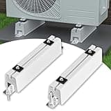 Cestluck Mini Split Condenser Pad: Floor Mounting Base Pad 15.74''L, Mini Split Pad, Mini Split Stand Ground Mount for Air Conditioner Condensers Heat Pump System, AC Anti Vibration Pad,12000-24000BTU