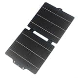 10W Portable Foldable Solar Panel, Flexible ETFE Monocrystalline with USB-C, IPX6 Waterproof Camping Hiking, 5V 2A Output, Black
