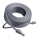 Omquot 10M High Performance POE Cable for Internet Access Transparent Flat Kit High Performance IP68 Waterproof Tinned Copper Cable 33 Feet for Home or Office