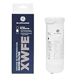GE XWFE Refrigerator Water Filter, Genuine Replacement Filter, Certified to Reduce Lead, Sulfur, and 50+ Other Impurities, Replace Every 6 Months for Best Results, Pack of 1
