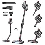 RONEAIR Cordless Vacuum Cleaners for Home,40Kpa 45Mins Vacuum Cleaner Cleans Under Furniture Without Bending,Self-Standing,Powerful Stick Vacuum Cordless for Pet Hair,Hard Floors,Carpets,Car