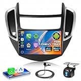 Driauto 4G+64G Android Stereo for Chevrolet Chevy Trax 2014 2015 2016 Radio Upgrade 9 Inch Touch Screen Head Unit, Car Stereo with Wireless Carplay Android Auto GPS WIFI DSP Bluetooth FM Backup Camera