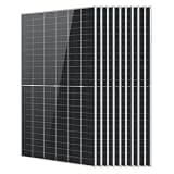 SUNGOLDPOWER 590W Bifacial Solar Panel 10PCS,N-Type 16BB,High Efficiecy Up to 30% Extra Power,Vmp 44.4V/PCS,for 24V/48Vdc Home Backup,Energy Storage,On Grid/Off-Grid System UL61730 (10*590W Bifacial)