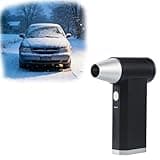 DIIOOMIEEU 1 pc Turboblower, Powerful high-Speed Handheld Snow Blower for Automobiles, 3-Speed Adjustable Power