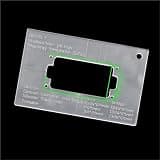 4mm Acrylic Template For Electric Guitar Pickup And Bridge Routing Guitar Tool Kit(Style 1)