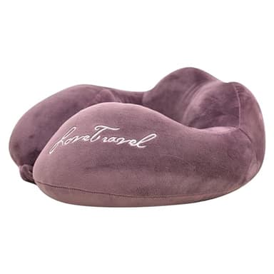 Neck Pillow for Sleeping, Washable Memory Foam Soft Travel Pillows for Sleeping,Comfortable Portable Breathable Travel Pillows for Home Camping Office Airplane Traveling Indoor