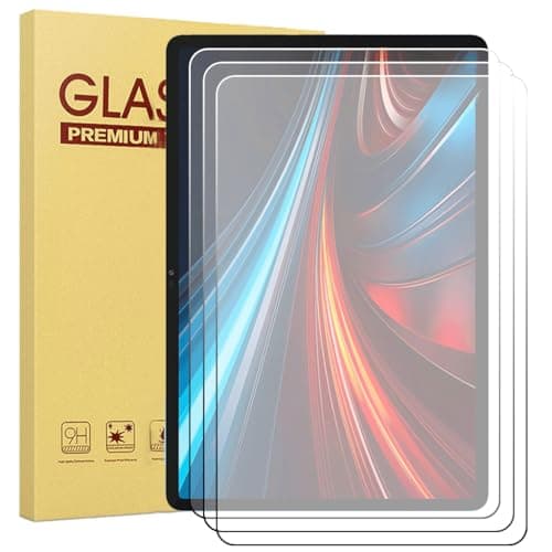 CongJiaLingXi (3-Pack Screen Protector for Unihertz Tank Pad Tablet 10.95 Inch,HD Clear 9H Hardness Tempered Glass flim Anti-Fingerprints Anti-Scratch Bubble-Free Easy Installation